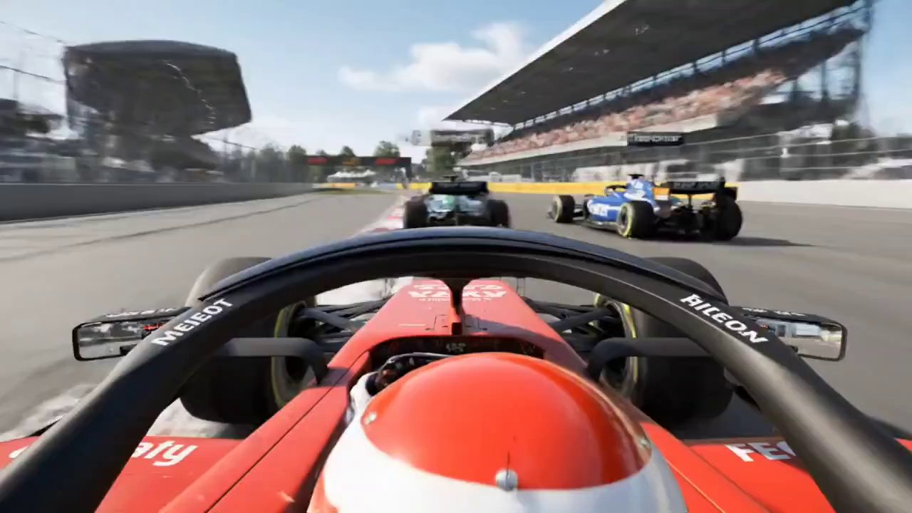 F1 Chaos: First-Person Race Thrills - Veo 3 AI video prompt thumbnail