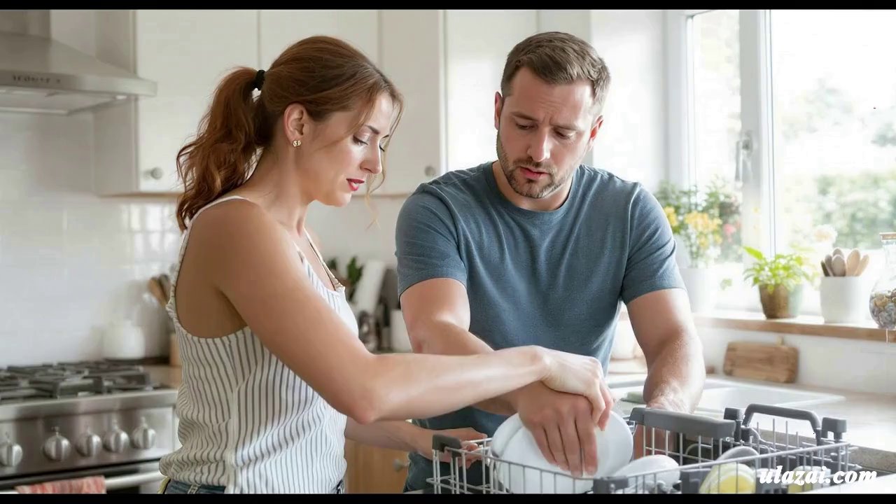 V2 CineFlow: Domestic Bliss: From Dish Duty to Laundry Victory - Veo 3 AI video prompt thumbnail