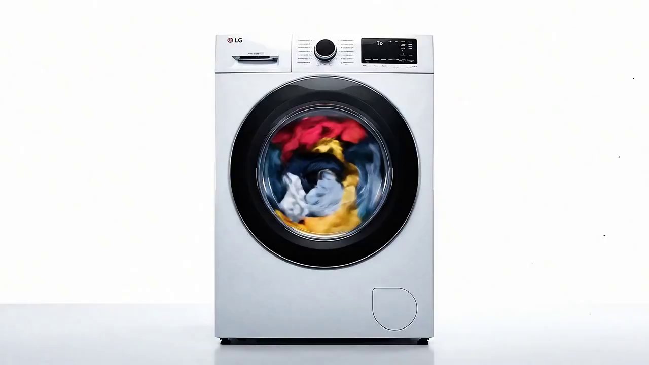 Futuristic LG Washer: Cinematic Laundry Revolution - Veo 3 AI video prompt thumbnail