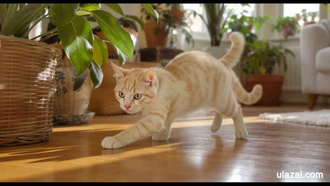 V2 CineFlow: Jasper's Unexpected Friendship: A Cat and Mouse Tale - Veo 3 AI video prompt thumbnail