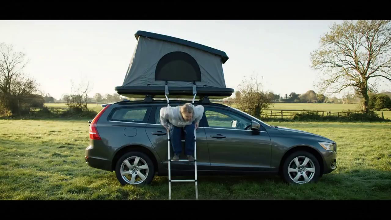 Roof Tent Mud Pool Mishap: Cinematic Comedy Camping - Veo 3 AI video prompt thumbnail