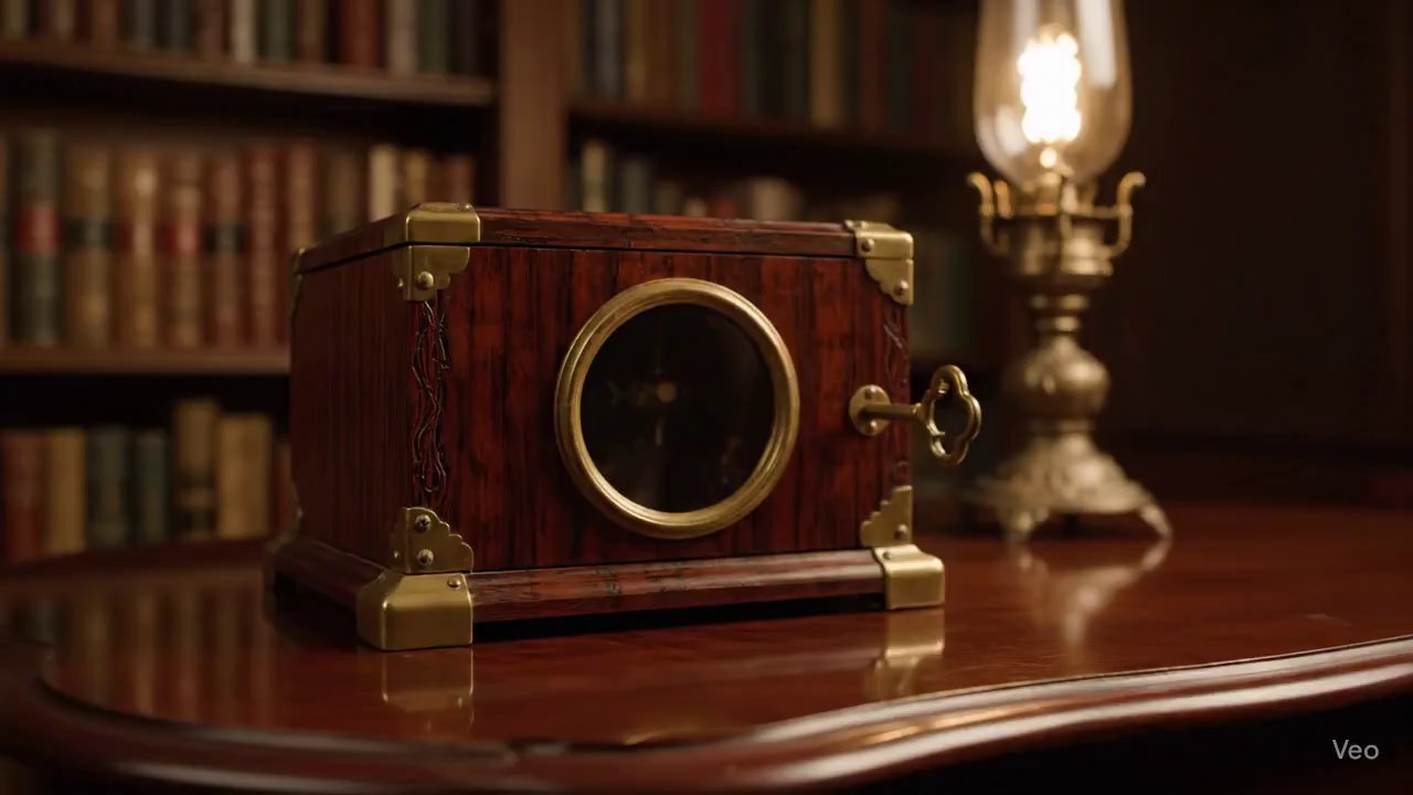 Victorian Mystery: Automaton's Intricate World Unveiled - Veo 3 AI video prompt thumbnail