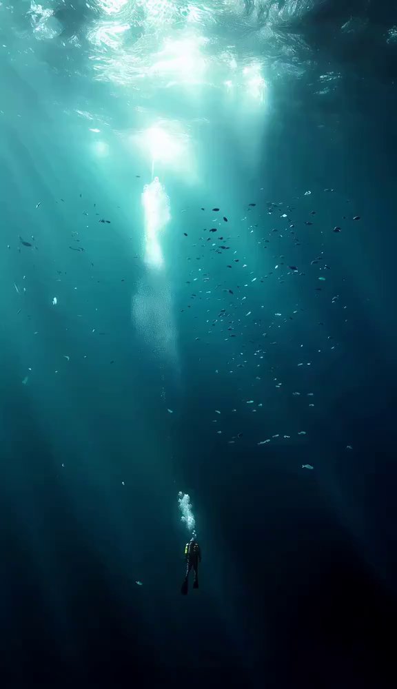 Megalodon Awakens: Ancient Predator Dominates the Deep - Veo 3 AI video prompt thumbnail