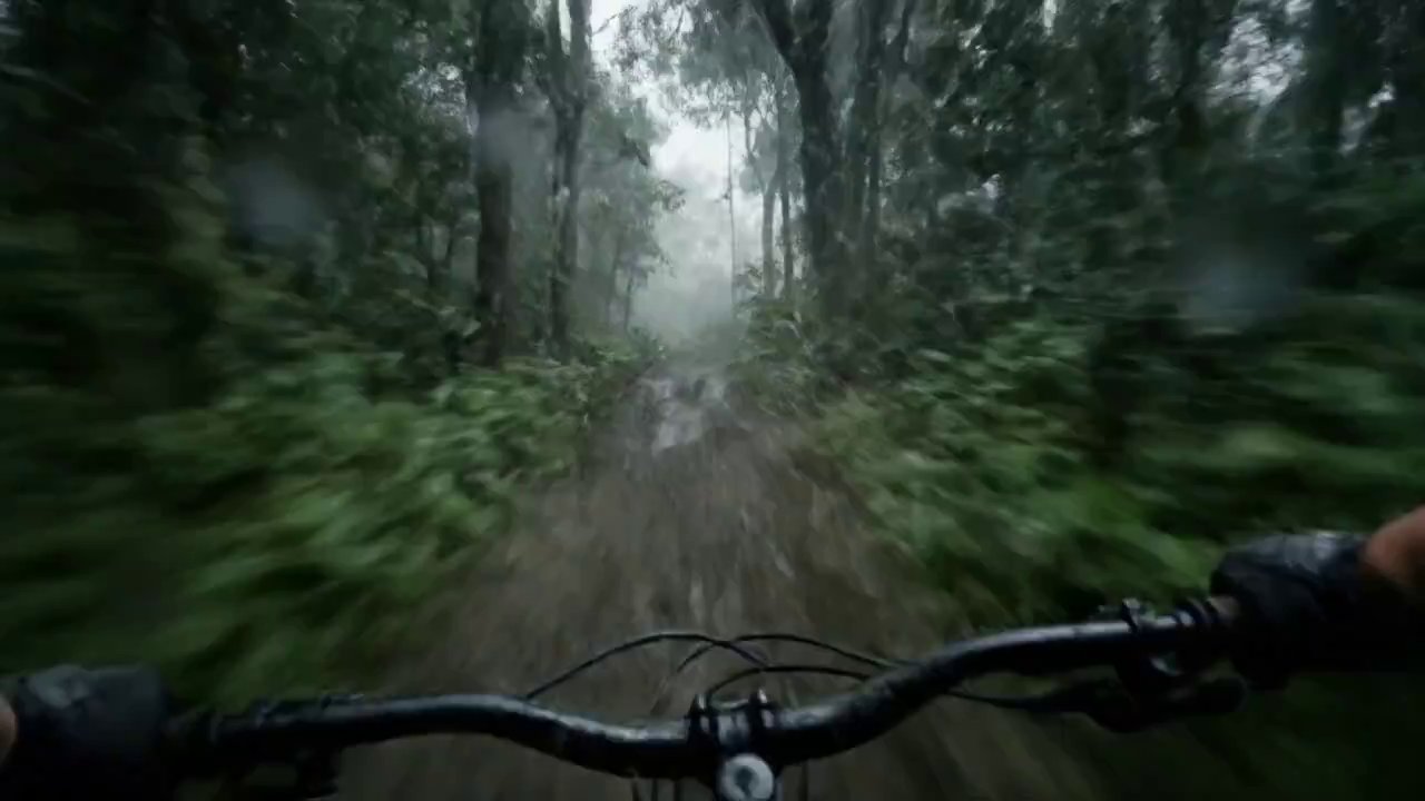 Jungle Rush – Bear on the Trail - Veo 3 AI video prompt thumbnail