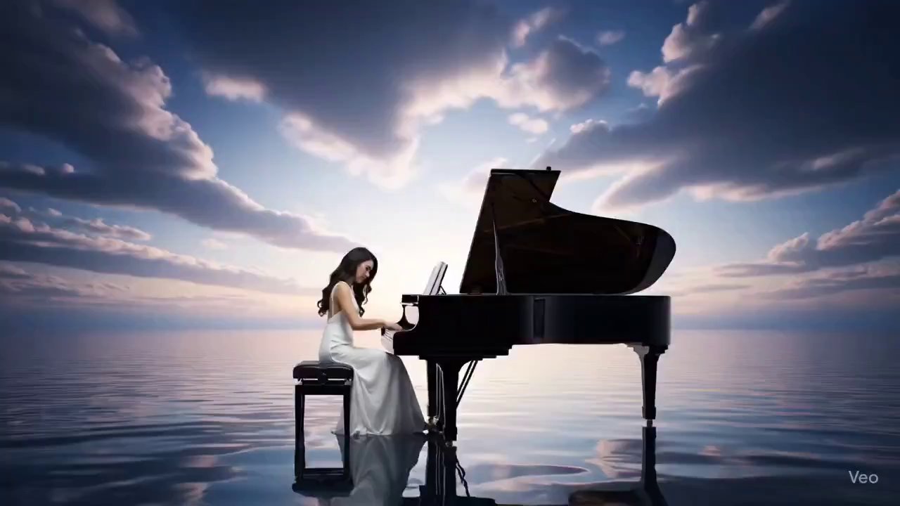 Dreamscape Piano: Whale's Watery Serenade - Veo 3 AI video prompt thumbnail