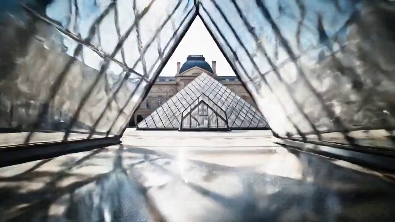 POV visiting the louvre - Veo 3 AI video prompt thumbnail
