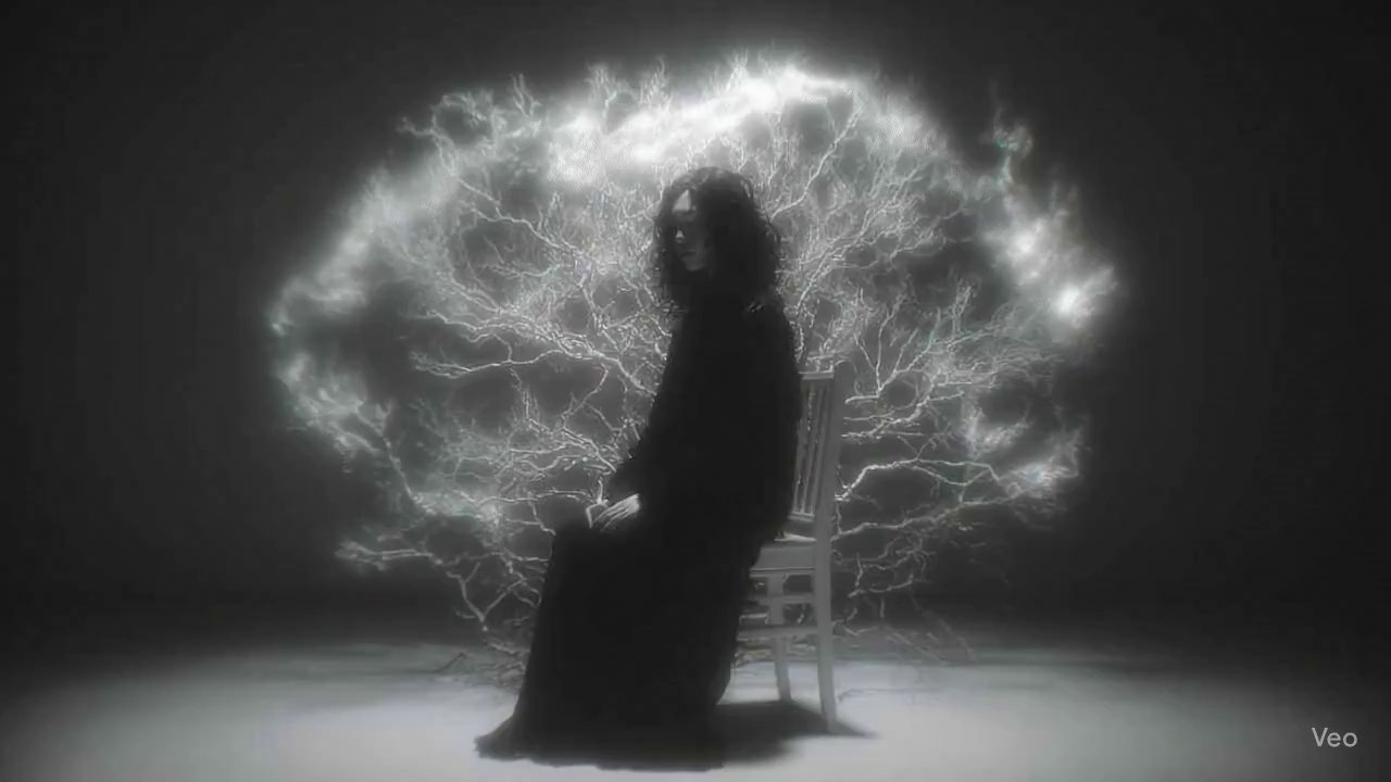 Surreal Monochromatic Solitude: A Visual Poem - Veo 3 AI video prompt thumbnail