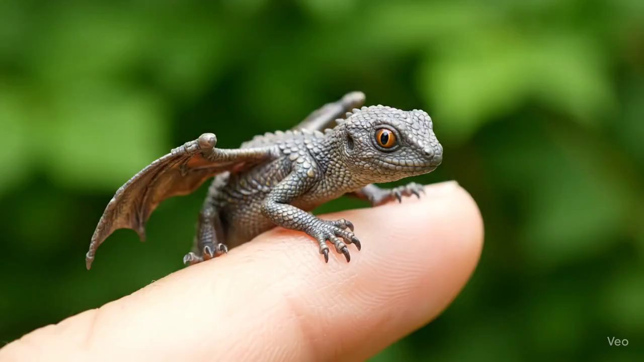 Tiny Dragon, Macro Magic: Hyper-Realistic Fantasy