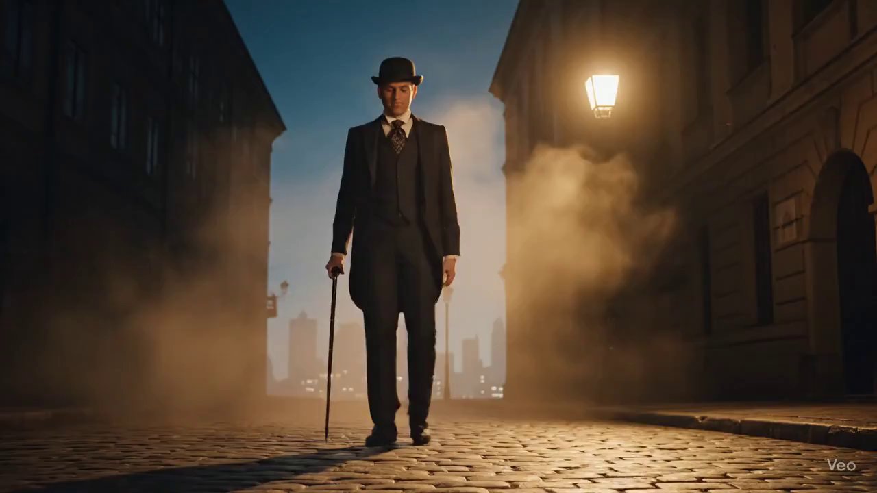 Dynamic Tap Dance: Full Body Cinematic Showcase - Veo 3 AI video prompt thumbnail