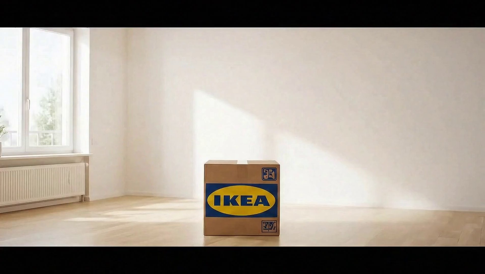 Ikea balloon ad pop