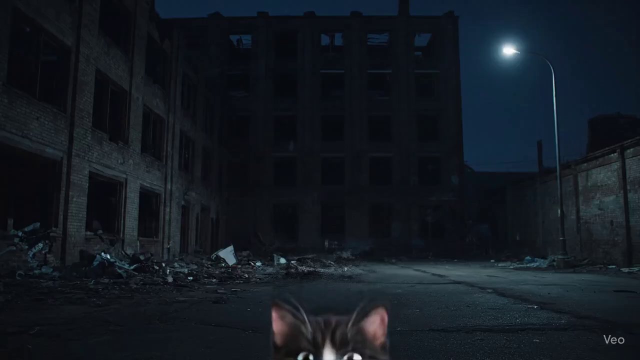 Evil Talking Tom's Retro Remote Control Takeover - Veo 3 AI video prompt thumbnail