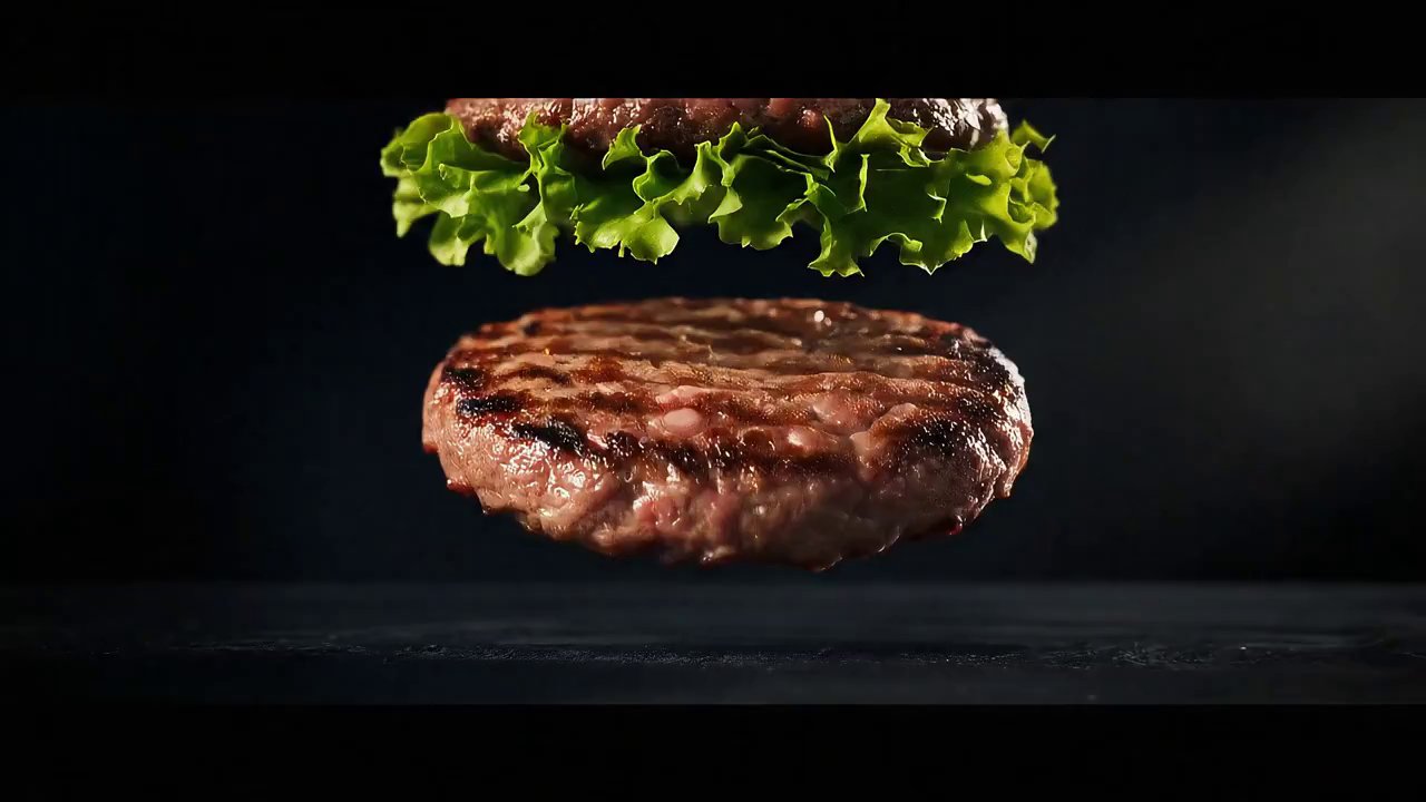 Burger King: Cinematic Ingredient Showcase Ad - Veo 3 AI video prompt thumbnail