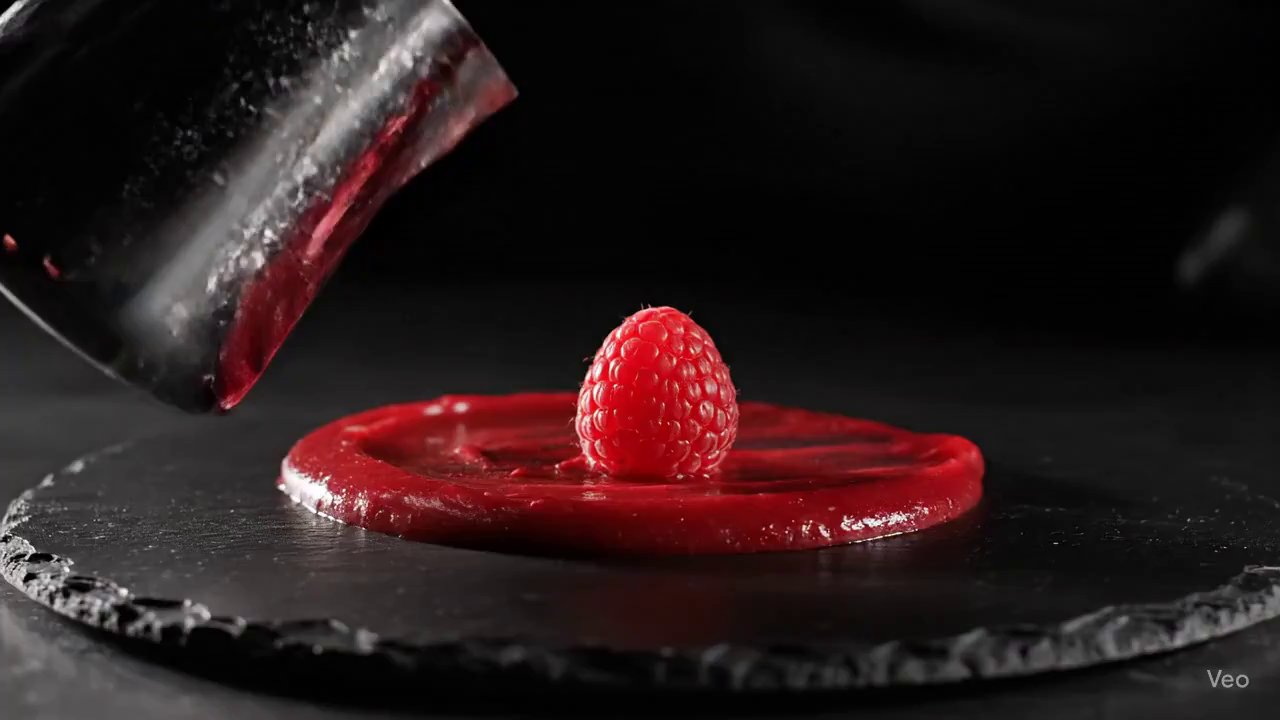 Culinary Artistry: Liquid Nitrogen Dessert Transformation - Veo 3 AI video prompt thumbnail