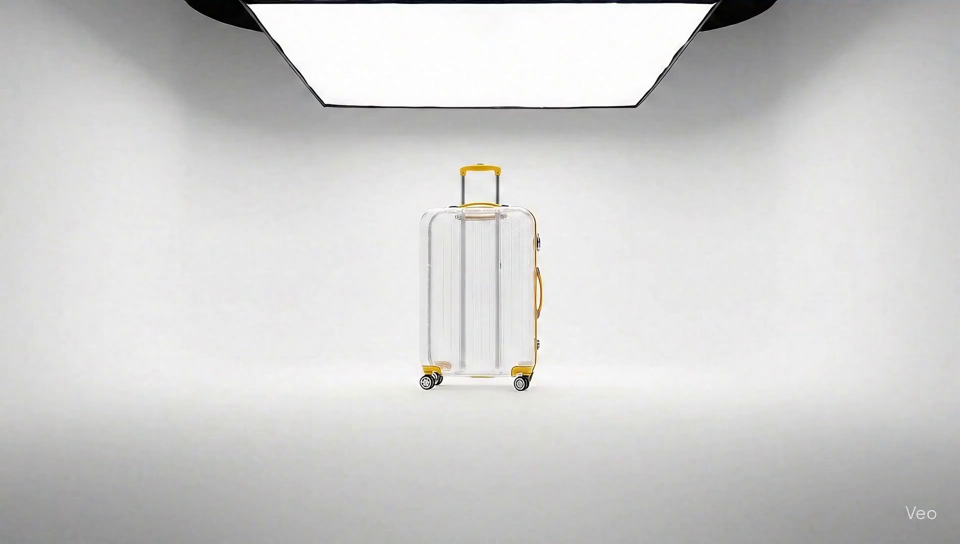 Luxury Travel: Rimowa Inspired Suitcase Ad - Veo 3 AI video prompt thumbnail