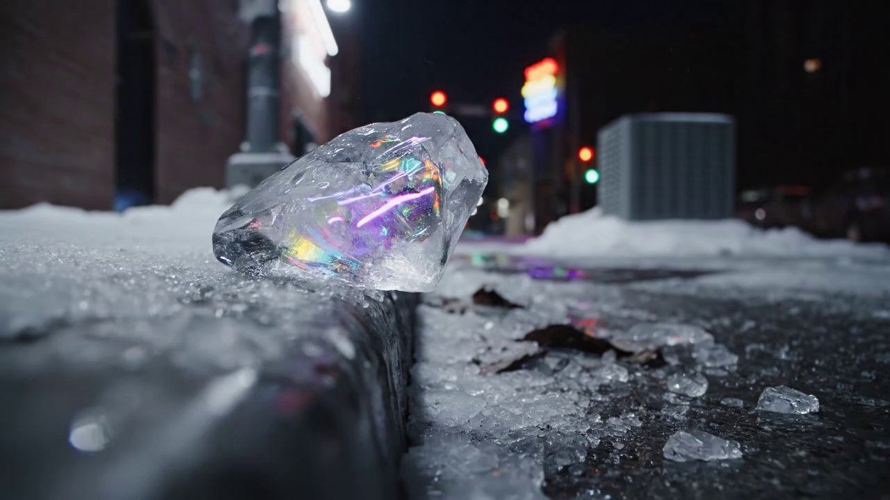 {
  "shot": {
    "composition": "extreme macro sh... - Veo 3 AI video prompt thumbnail