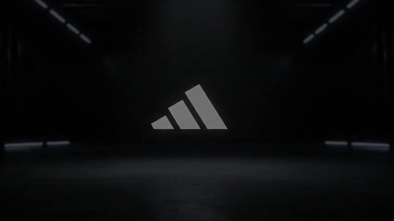 Unzip the Game – Adidas Logo Transformation - Veo 3 AI video prompt thumbnail