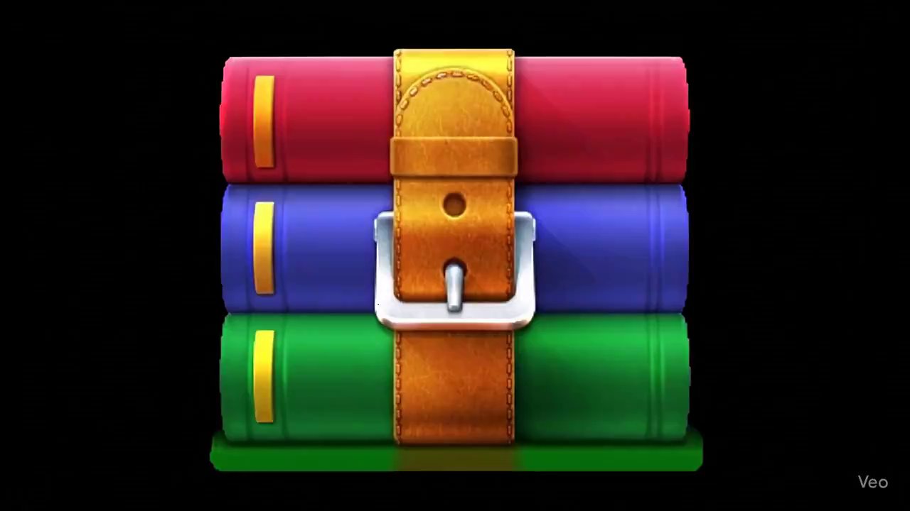 WinRAR Ad: AI-Generated with ChatGPT & Veo 3 - Veo 3 AI video prompt thumbnail