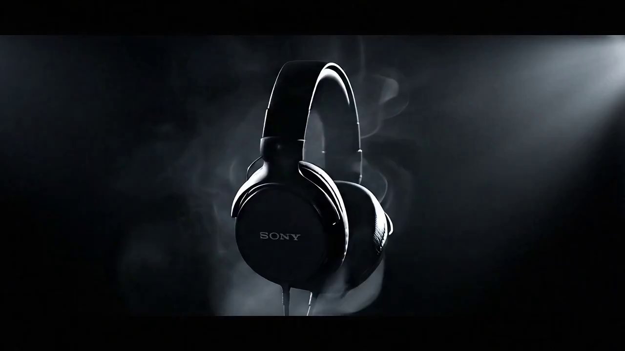 Cinematic Sony Headphones: Mid-Air Elegance - Veo 3 AI video prompt thumbnail