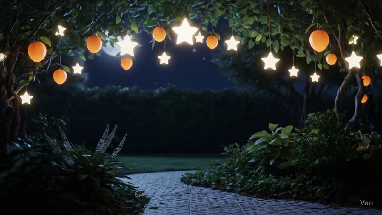 Magical Kitten's Starry Night in Tunisia - Veo 3 AI video prompt thumbnail