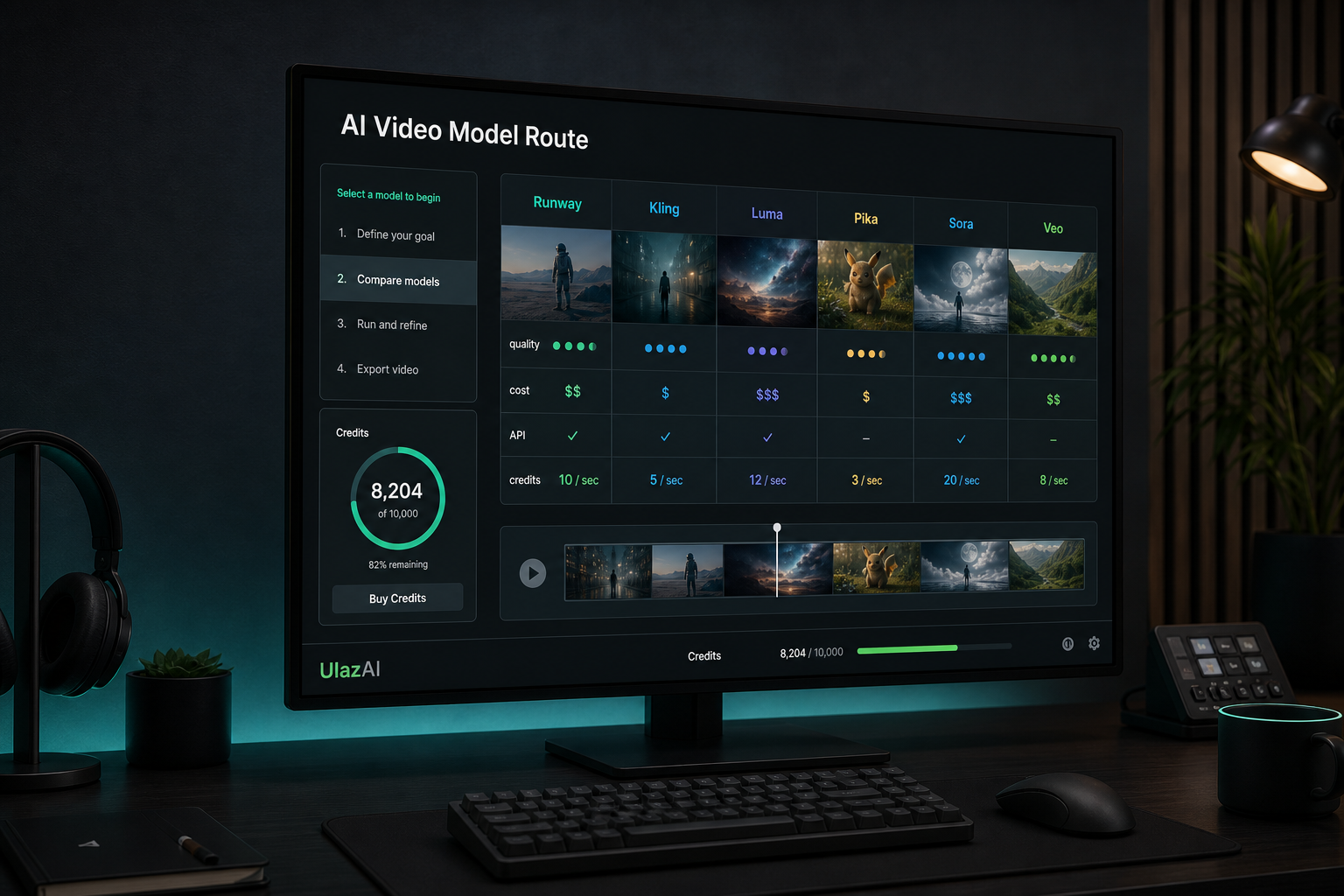 UlazAI AI video model routing checklist for API and Studio decisions
