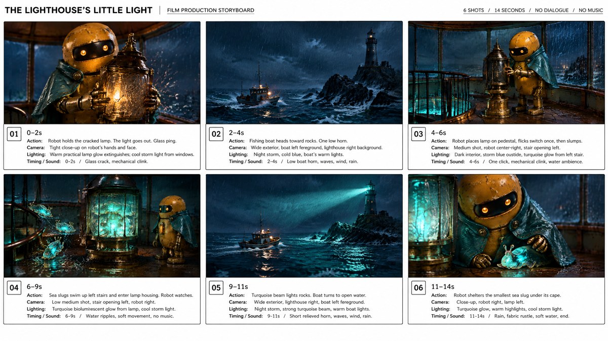 Storyboard: Borrowed Light